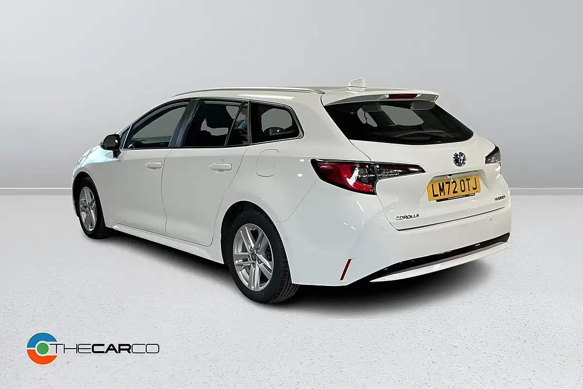 Used 2022 Toyota Corolla Icon Tech Touring Sports White - Interior and Exterior details 5