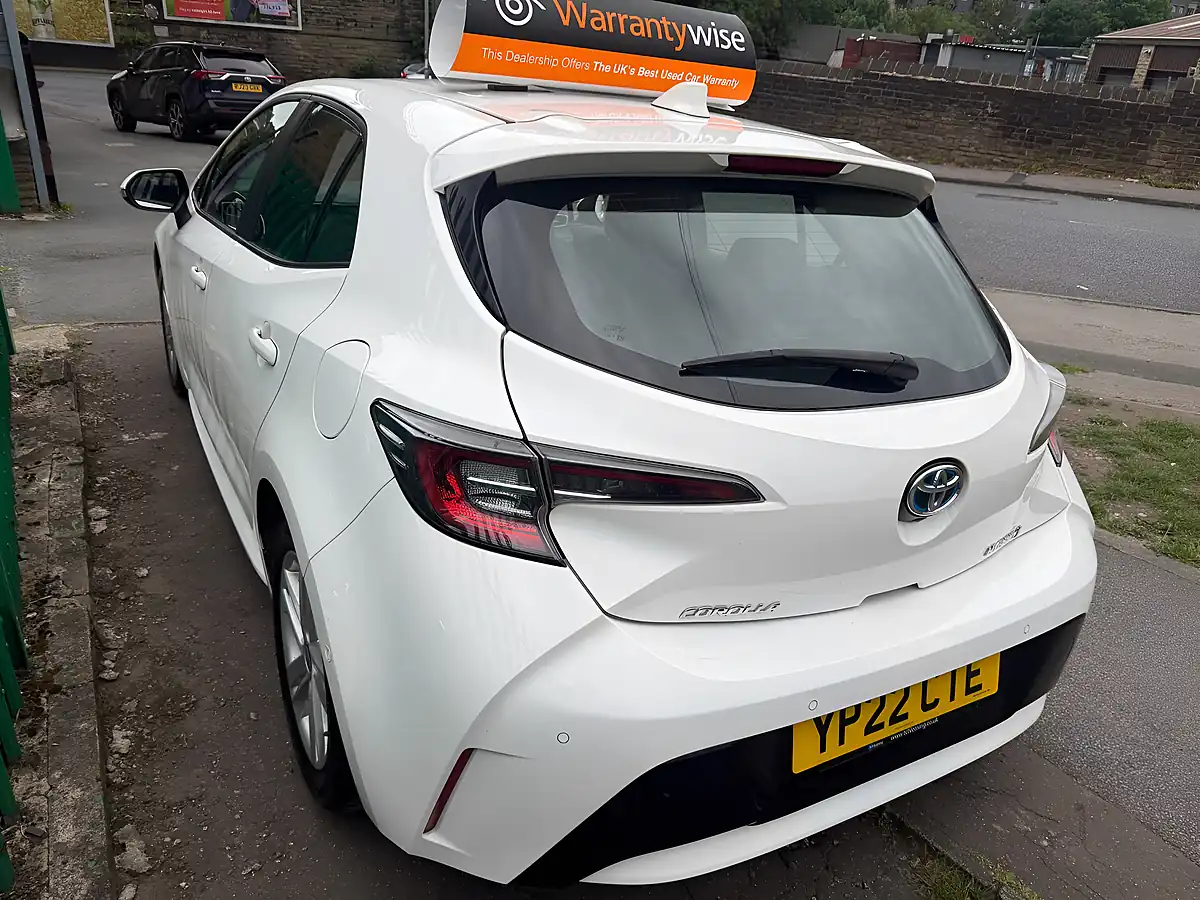 Used 2022 Toyota Corolla Icon Tech White - Interior and Exterior details 11