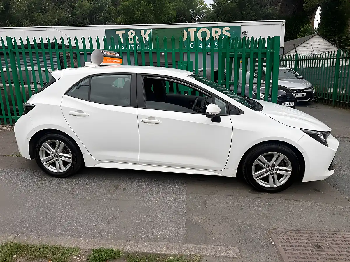 Used 2022 Toyota Corolla Icon Tech White - Interior and Exterior details 2