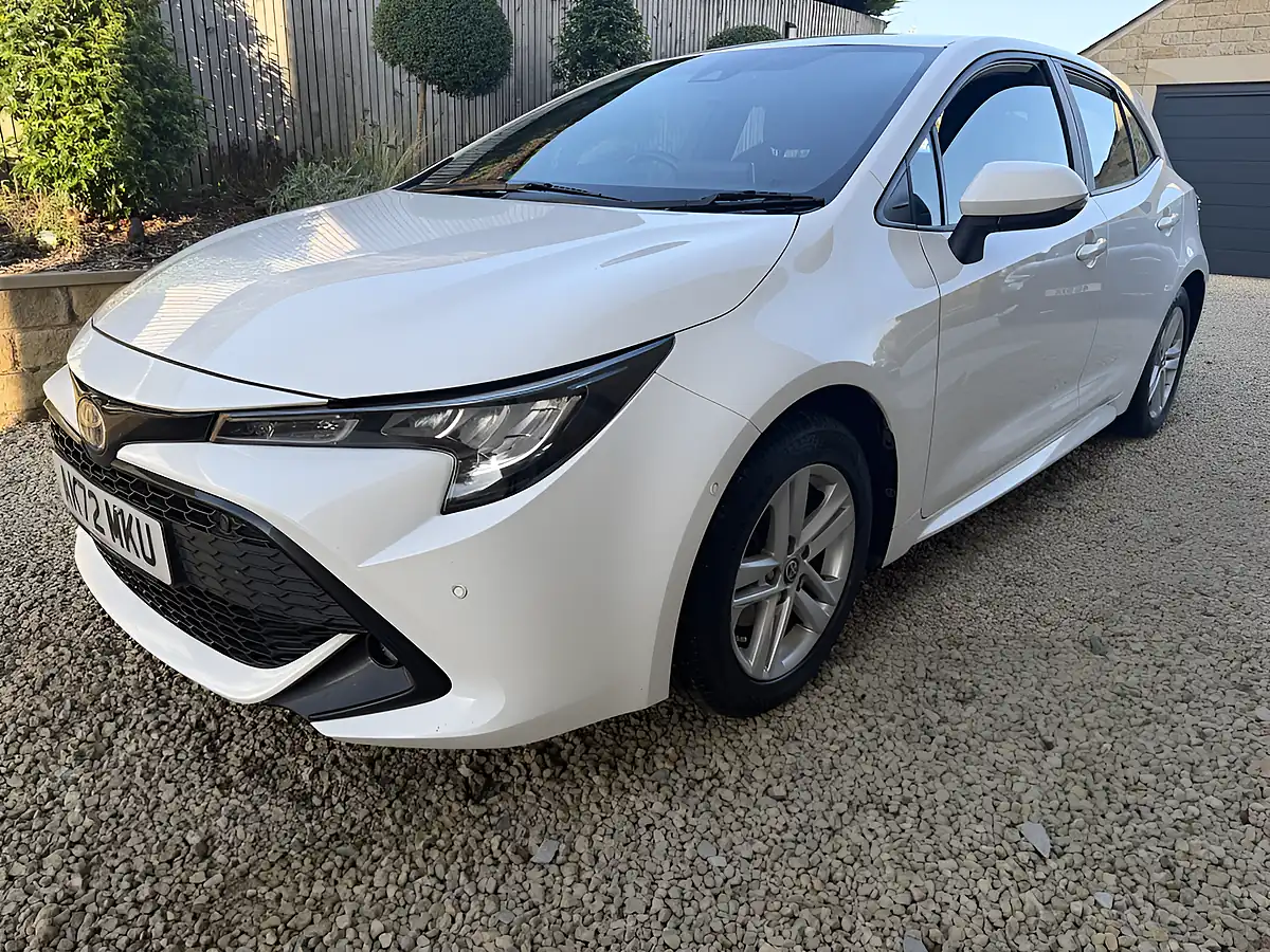 Used 2022 Toyota Corolla Icon Tech White - Front View
