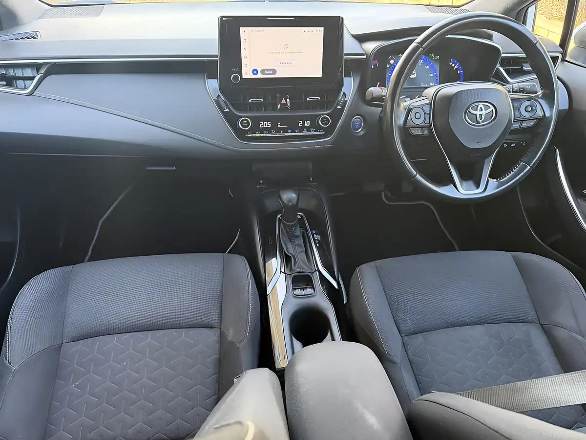 Used 2022 Toyota Corolla Icon Tech White - Interior and Exterior details 10