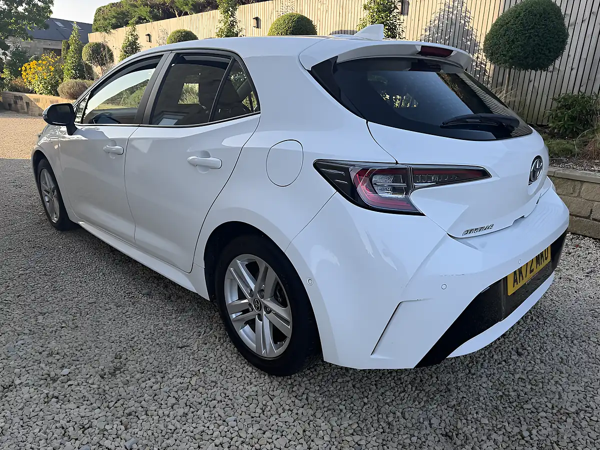 Used 2022 Toyota Corolla Icon Tech White - Interior and Exterior details 2