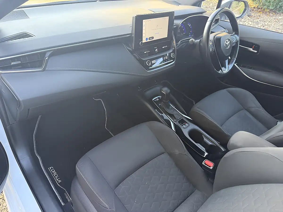 Used 2022 Toyota Corolla Icon Tech White - Interior and Exterior details 6