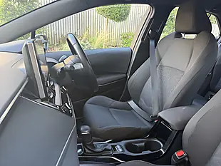 Used 2022 Toyota Corolla Icon Tech White - Interior and Exterior details 9