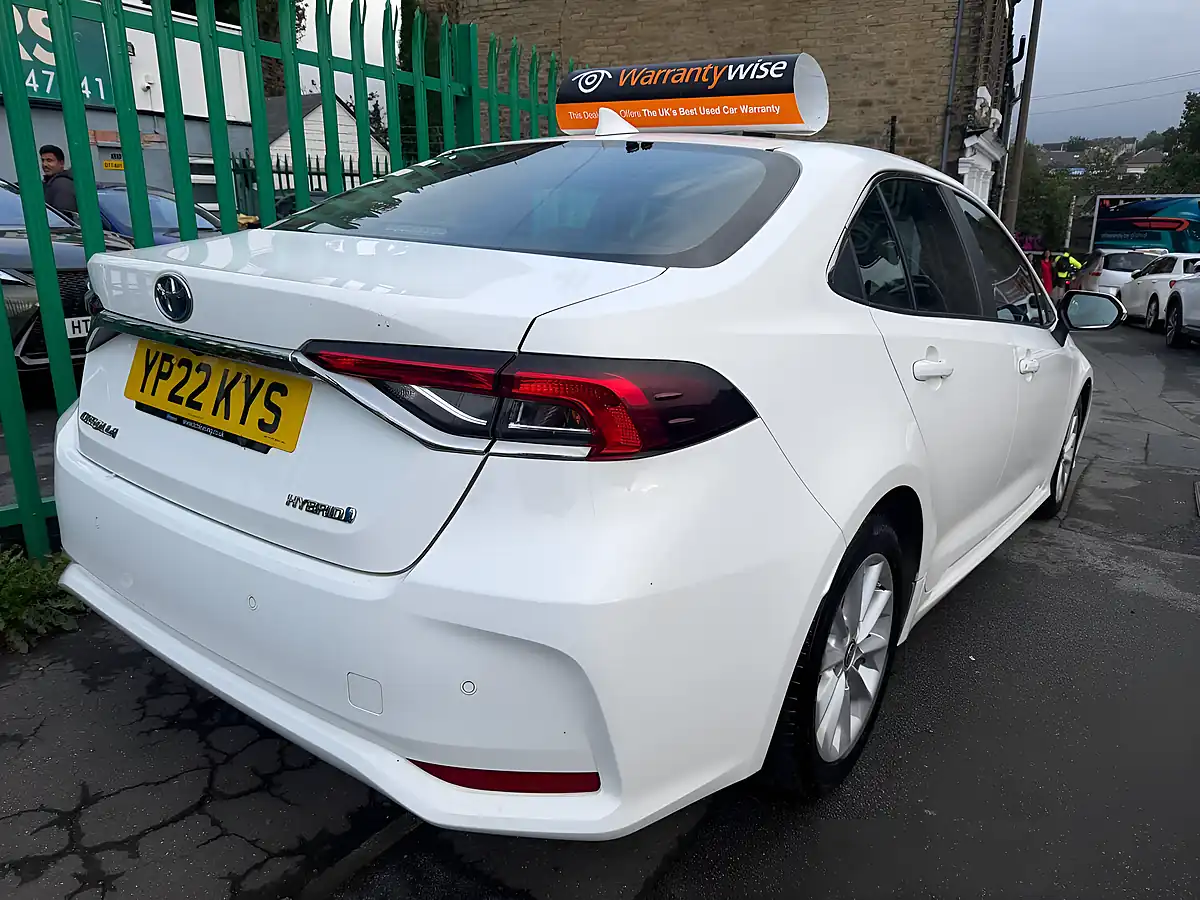 Used 2022 Toyota Corolla Icon Tech White - Interior and Exterior details 2