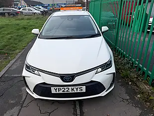 Used 2022 Toyota Corolla Icon Tech White - Interior and Exterior details 8