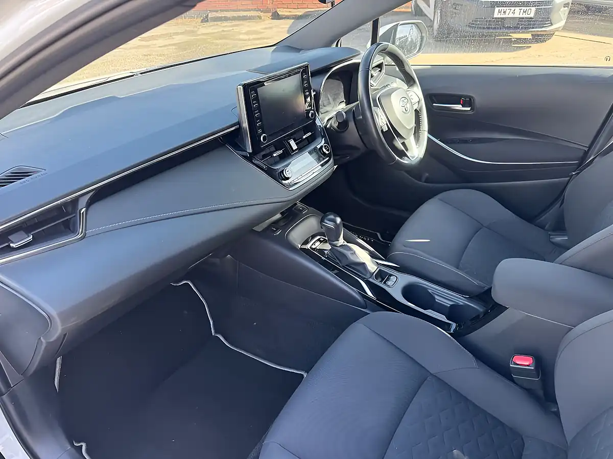 Used 2022 Toyota Corolla Icon Tech White - Interior and Exterior details 4