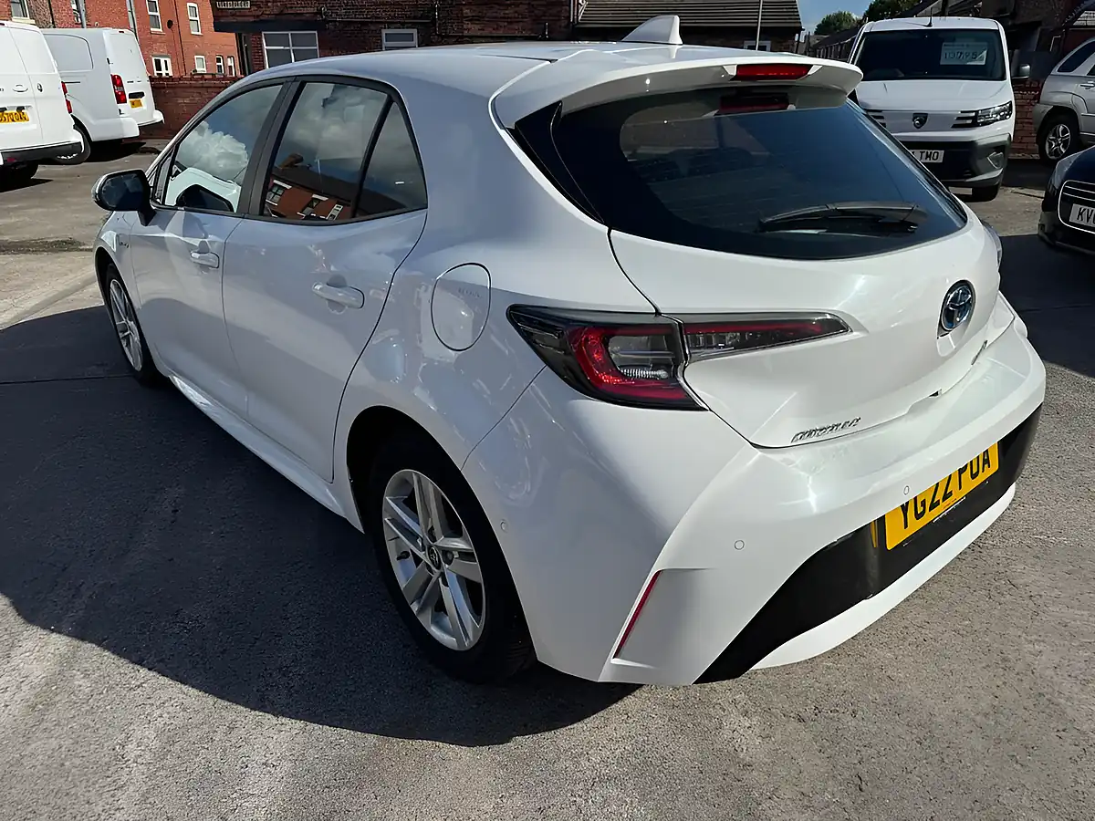 Used 2022 Toyota Corolla Icon Tech White - Interior and Exterior details 7