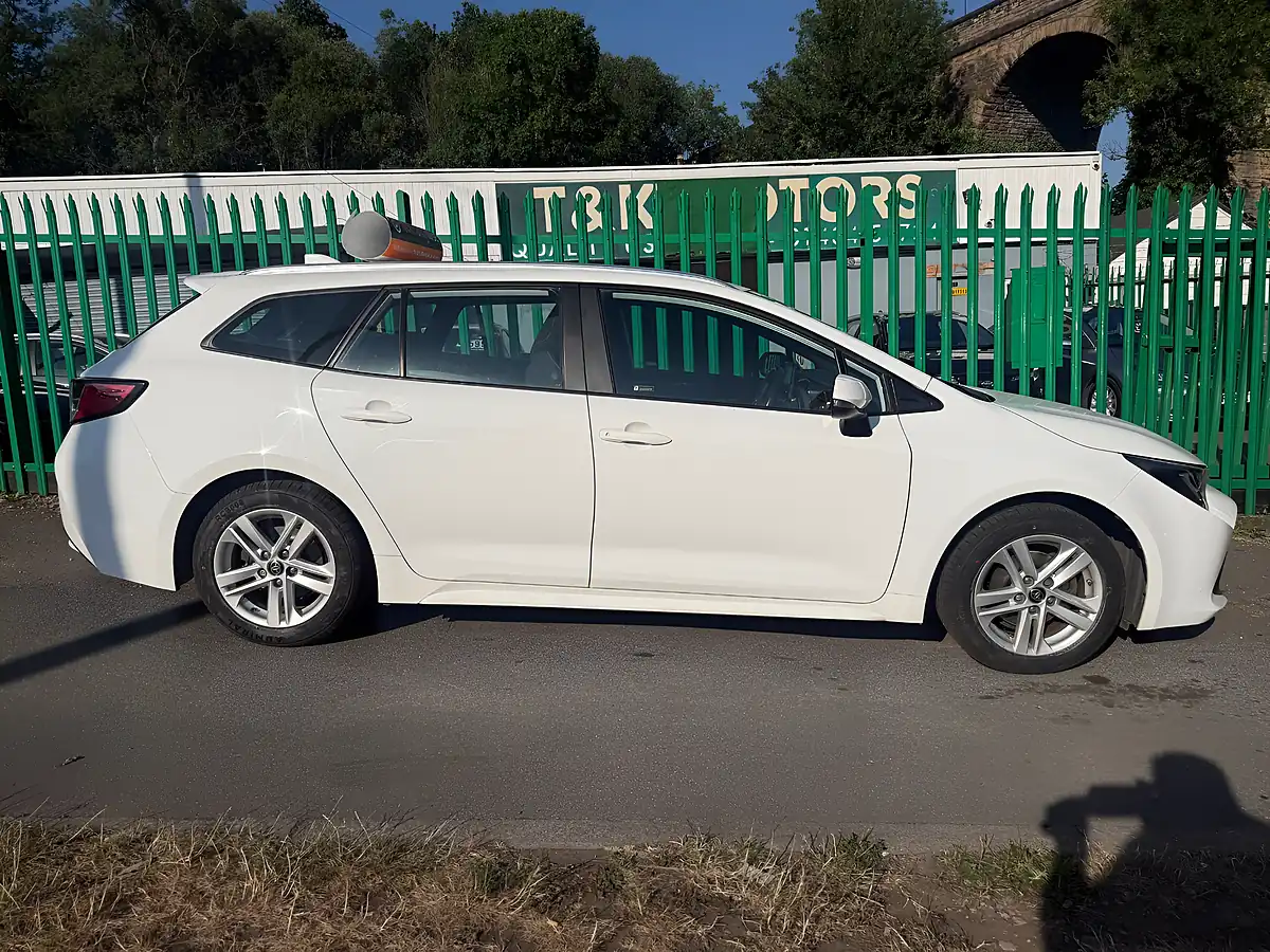 Used 2022 Toyota Corolla Icon White - Interior and Exterior details 2