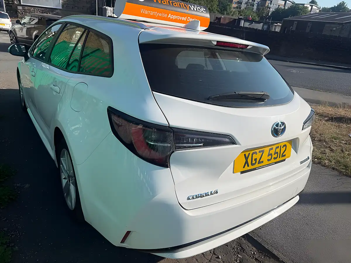 Used 2022 Toyota Corolla Icon White - Interior and Exterior details 4