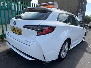 Used 2022 Toyota Corolla Icon White - Interior and Exterior details 10