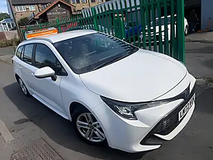 Used 2022 Toyota Corolla Icon White - Interior and Exterior details 7