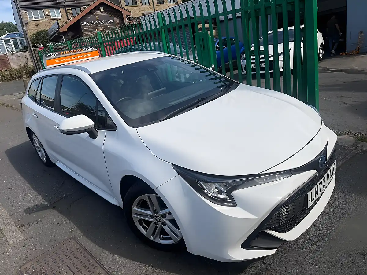 Used 2022 Toyota Corolla Icon White - Interior and Exterior details 7