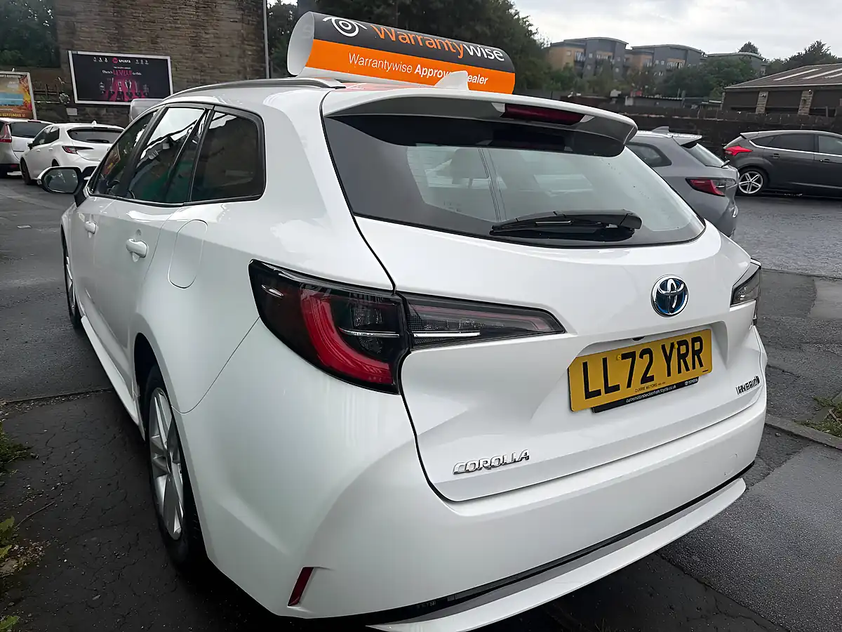 Used 2022 Toyota Corolla Icon White - Interior and Exterior details 3