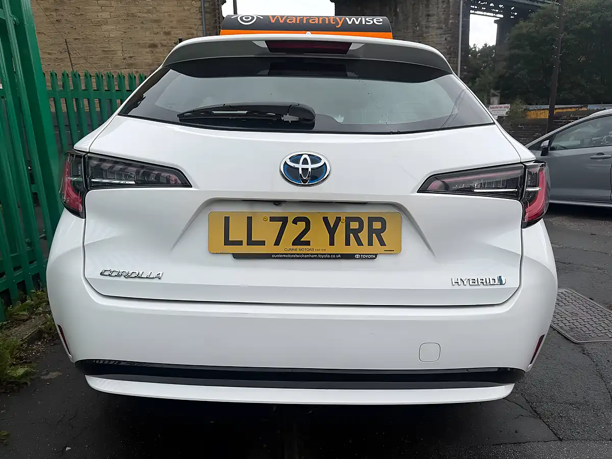 Used 2022 Toyota Corolla Icon White - Interior and Exterior details 4