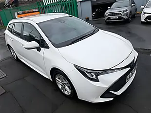 Used 2022 Toyota Corolla Icon White - Interior and Exterior details 7