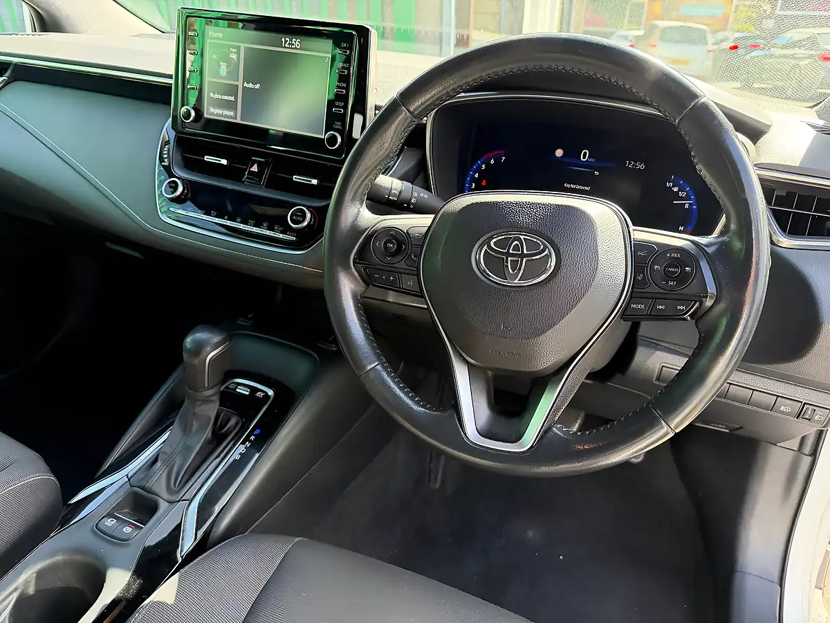 Used 2022 Toyota Corolla Icon White - Interior and Exterior details 13