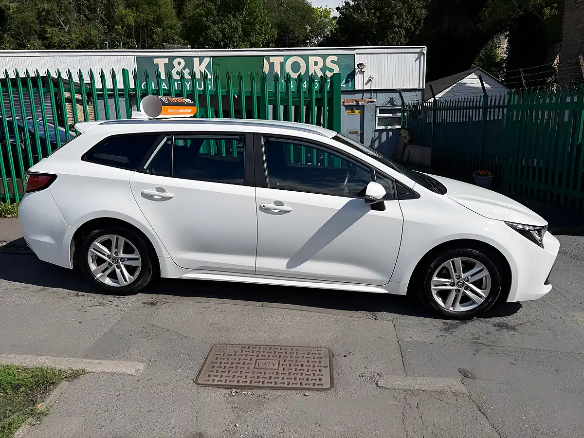 Used 2022 Toyota Corolla Icon White - Interior and Exterior details 2