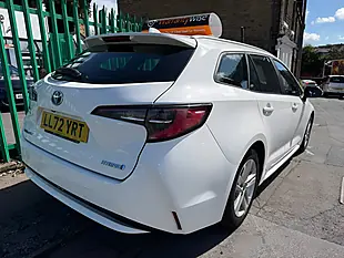 Used 2022 Toyota Corolla Icon White - Interior and Exterior details 3