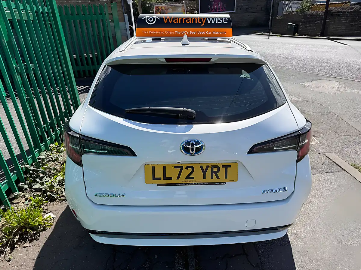 Used 2022 Toyota Corolla Icon White - Interior and Exterior details 9