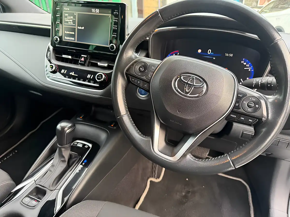 Used 2022 Toyota Corolla Icon White - Interior and Exterior details 12