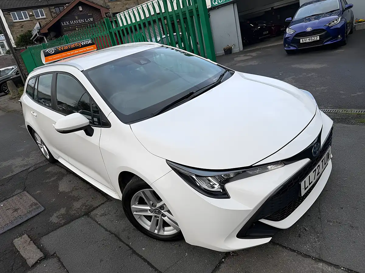 Used 2022 Toyota Corolla Icon White - Interior and Exterior details 4