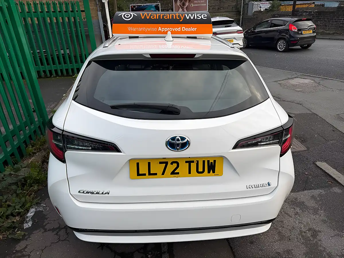 Used 2022 Toyota Corolla Icon White - Interior and Exterior details 9