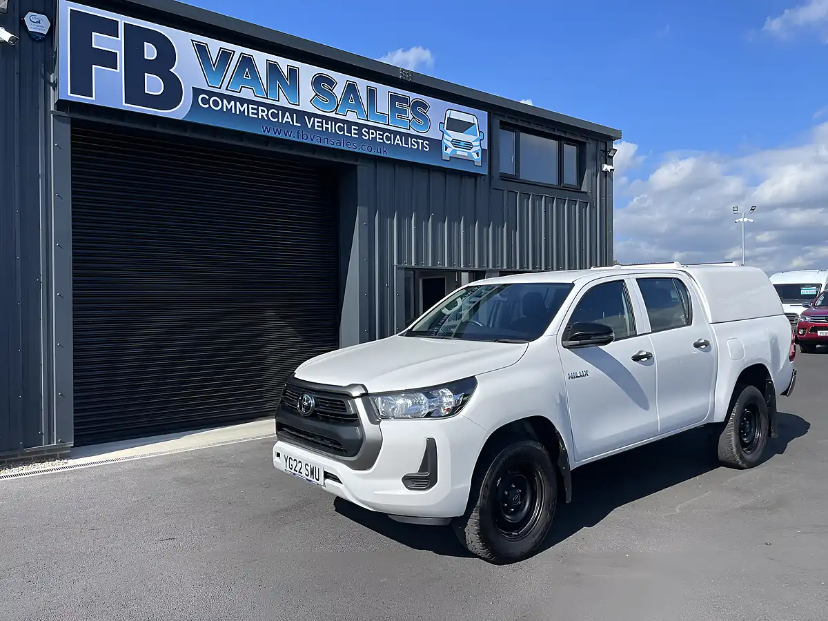 Used 2022 Toyota Hilux Active White - Front View
