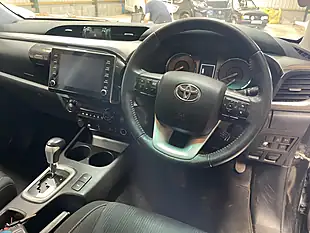 Used 2022 Toyota Hilux Invincible Black - Interior and Exterior details 7