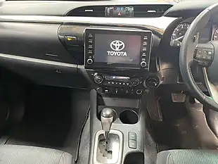 Used 2022 Toyota Hilux Invincible Black - Interior and Exterior details 8