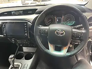 Used 2022 Toyota Hilux Invincible Black - Interior and Exterior details 9