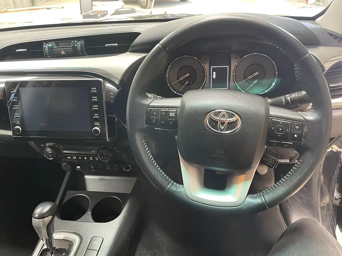 Used 2022 Toyota Hilux Invincible Black - Interior and Exterior details 9