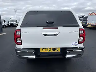Used 2022 Toyota Hilux Invincible White - Interior and Exterior details 5