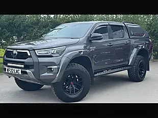 Used 2022 Toyota Hilux Invincible X Grey - Interior and Exterior details 4