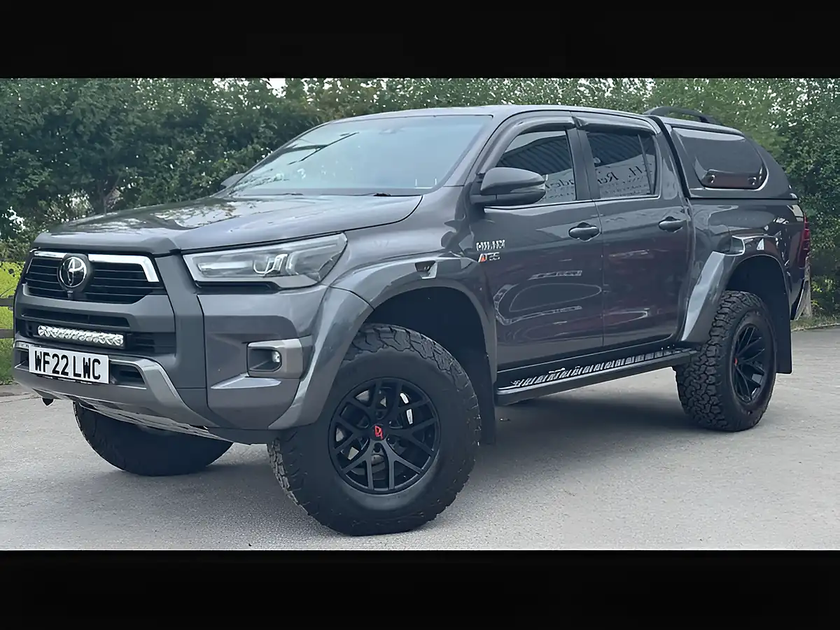 Used 2022 Toyota Hilux Invincible X Grey - Interior and Exterior details 5