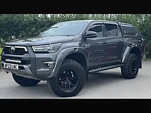 Used 2022 Toyota Hilux Invincible X Grey - Interior and Exterior details 7