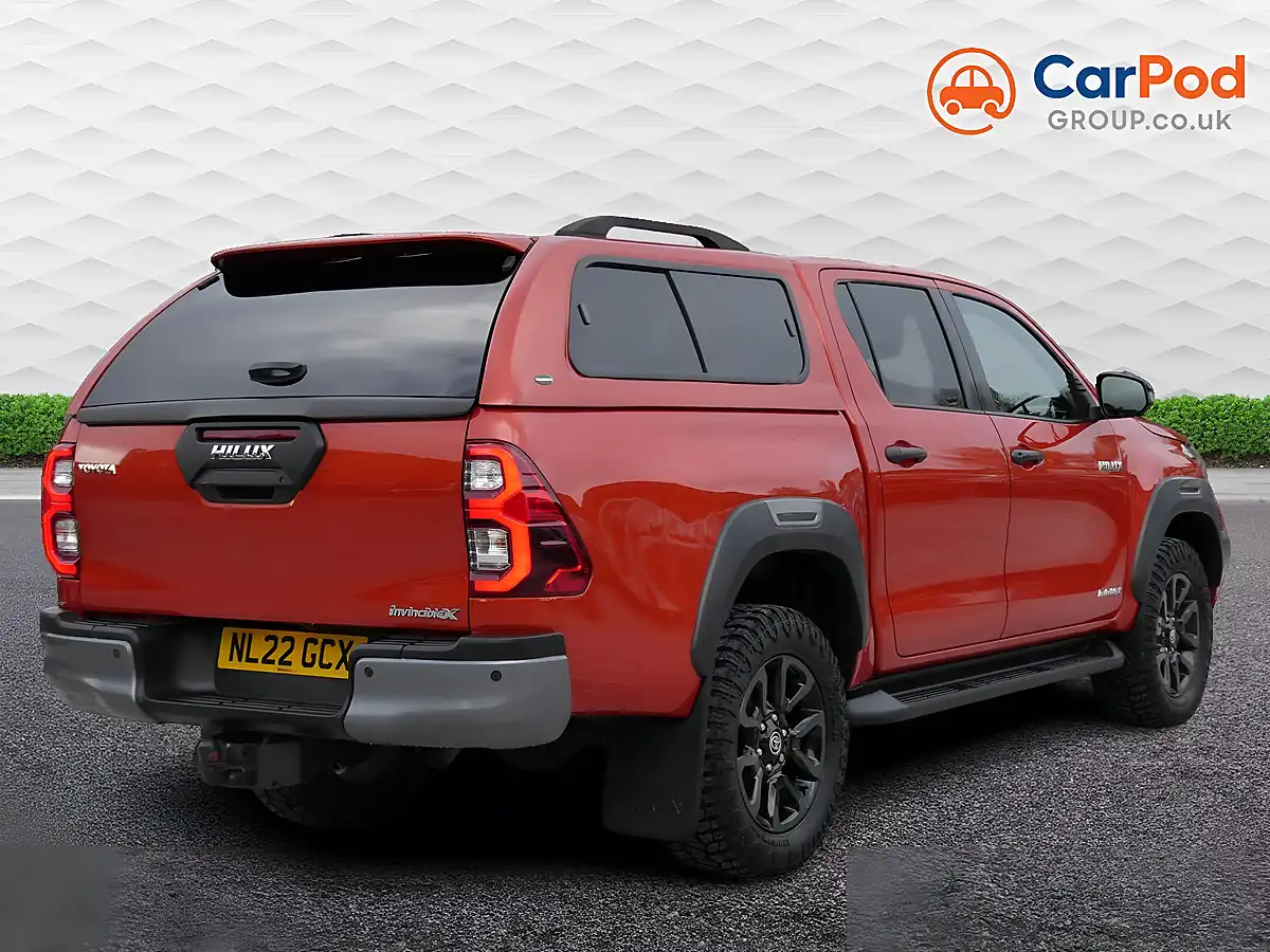 Used 2022 Toyota Hilux Invincible X Orange - Interior and Exterior details 5