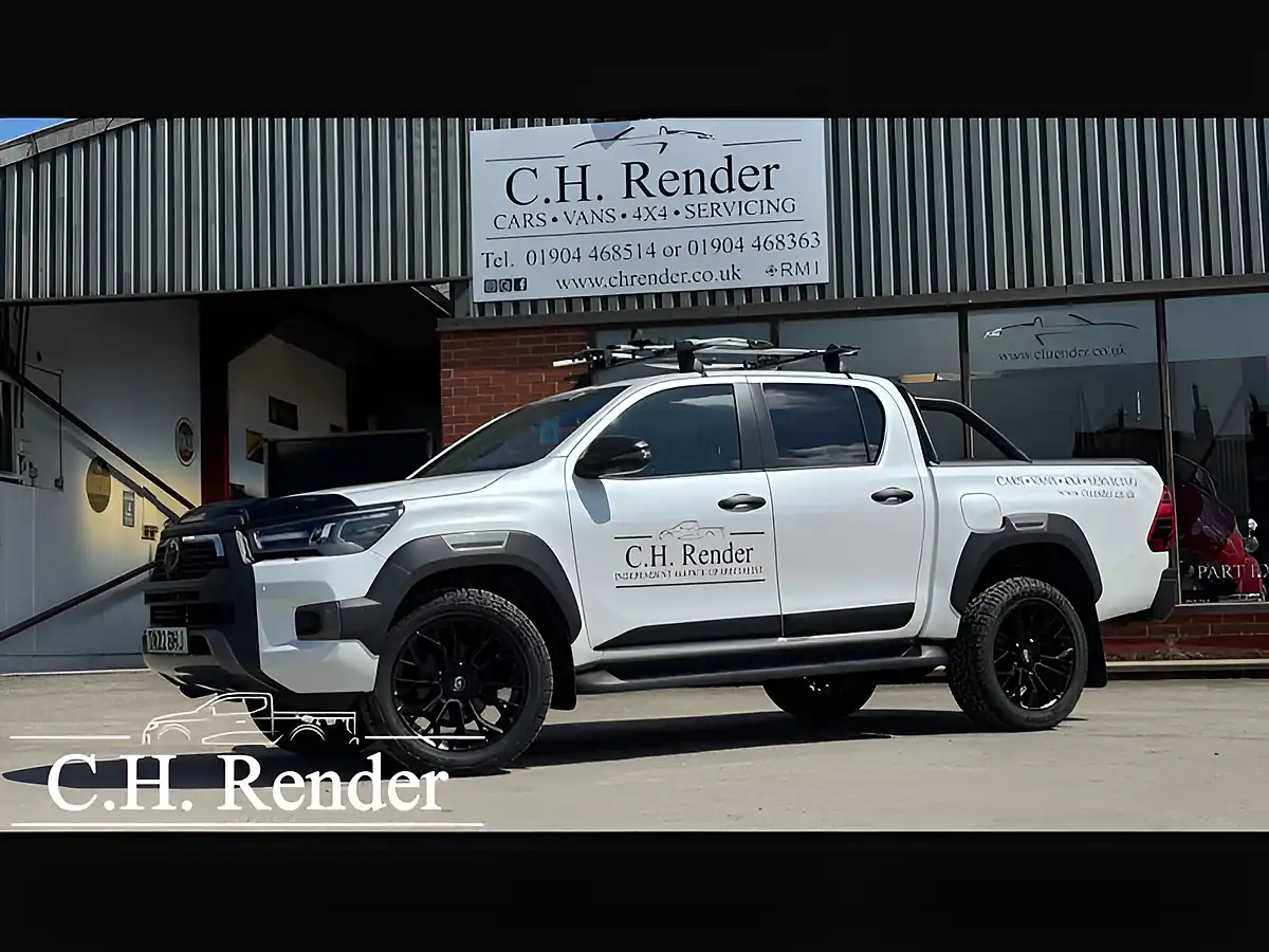 Used 2022 Toyota Hilux Invincible X Platinum White Pearl - Front View