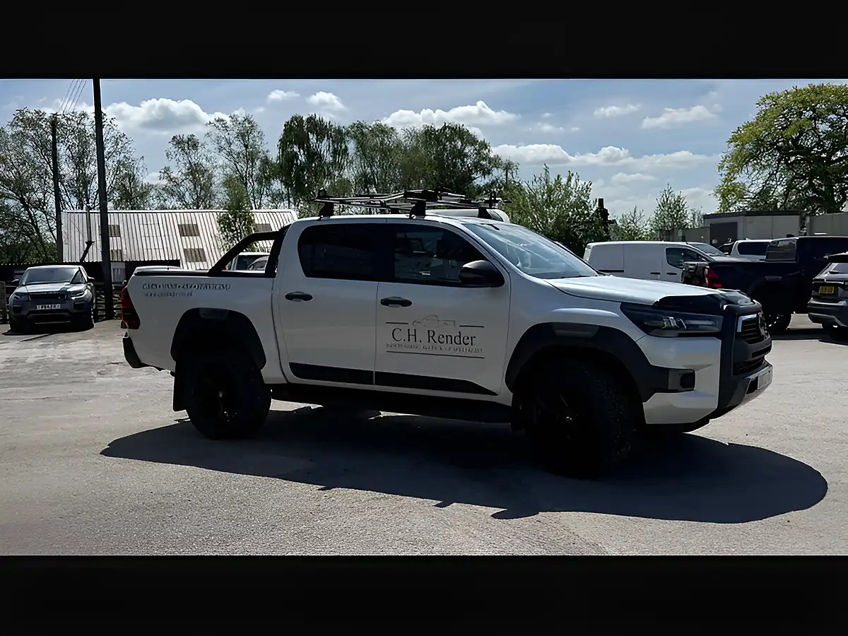 Used 2022 Toyota Hilux Invincible X Platinum White Pearl - Interior and Exterior details 18
