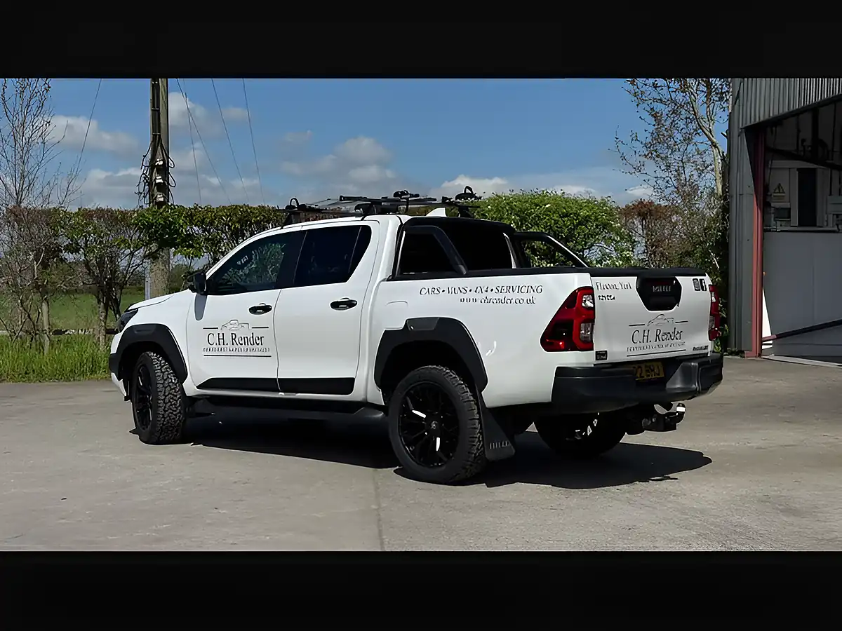 Used 2022 Toyota Hilux Invincible X Platinum White Pearl - Interior and Exterior details 8