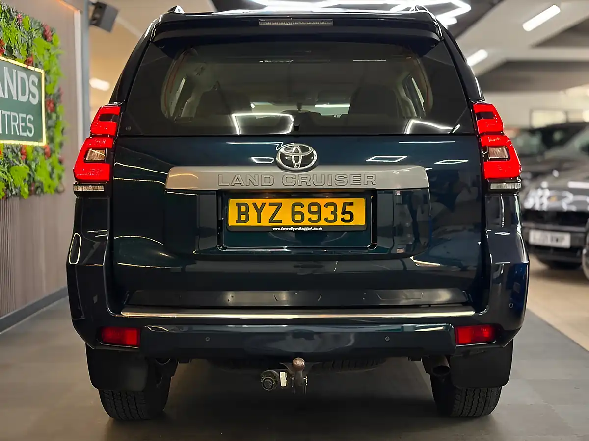 Used 2022 Toyota Land Cruiser Active Blue - Interior and Exterior details 12