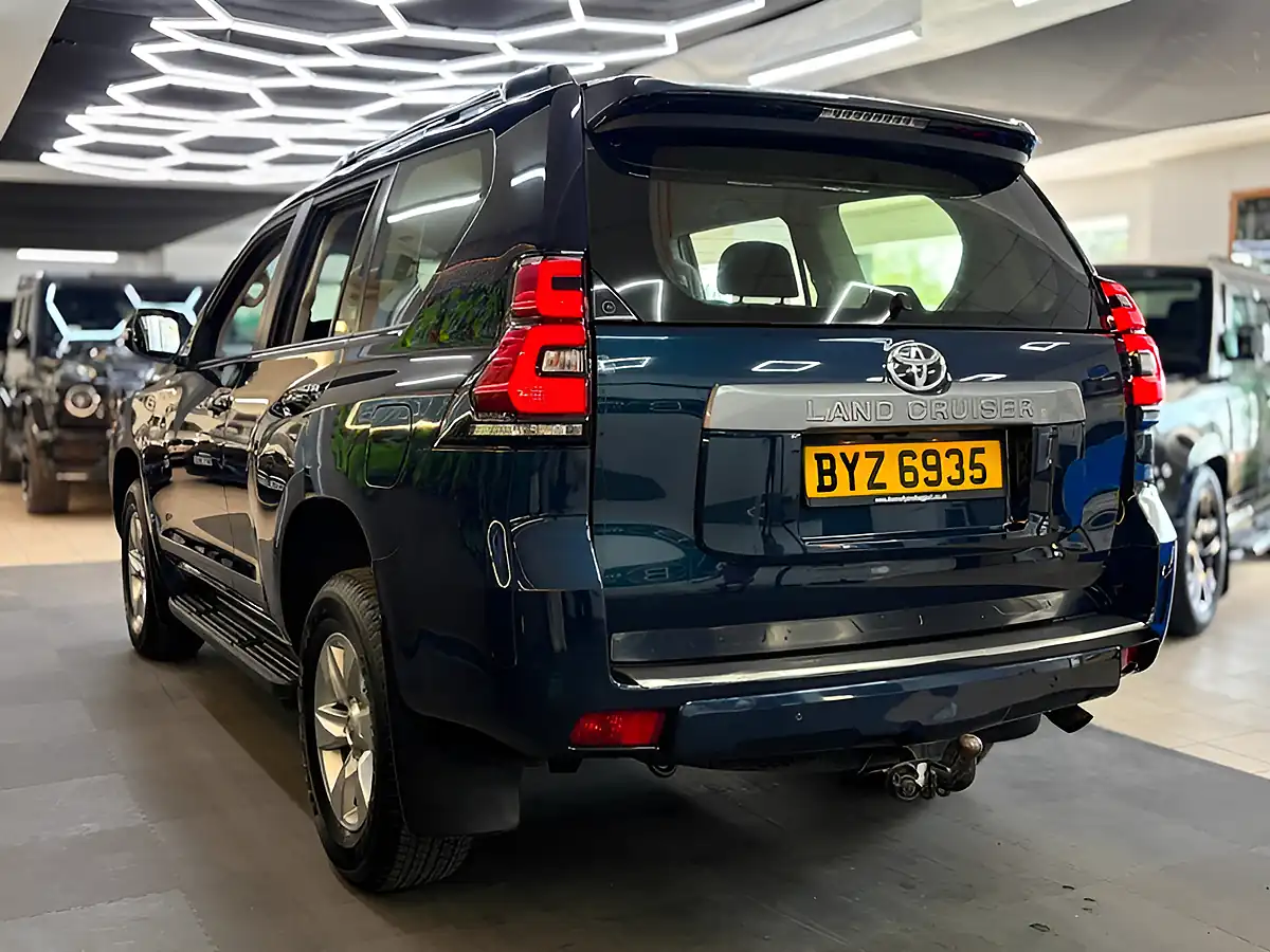 Used 2022 Toyota Land Cruiser Active Blue - Interior and Exterior details 16