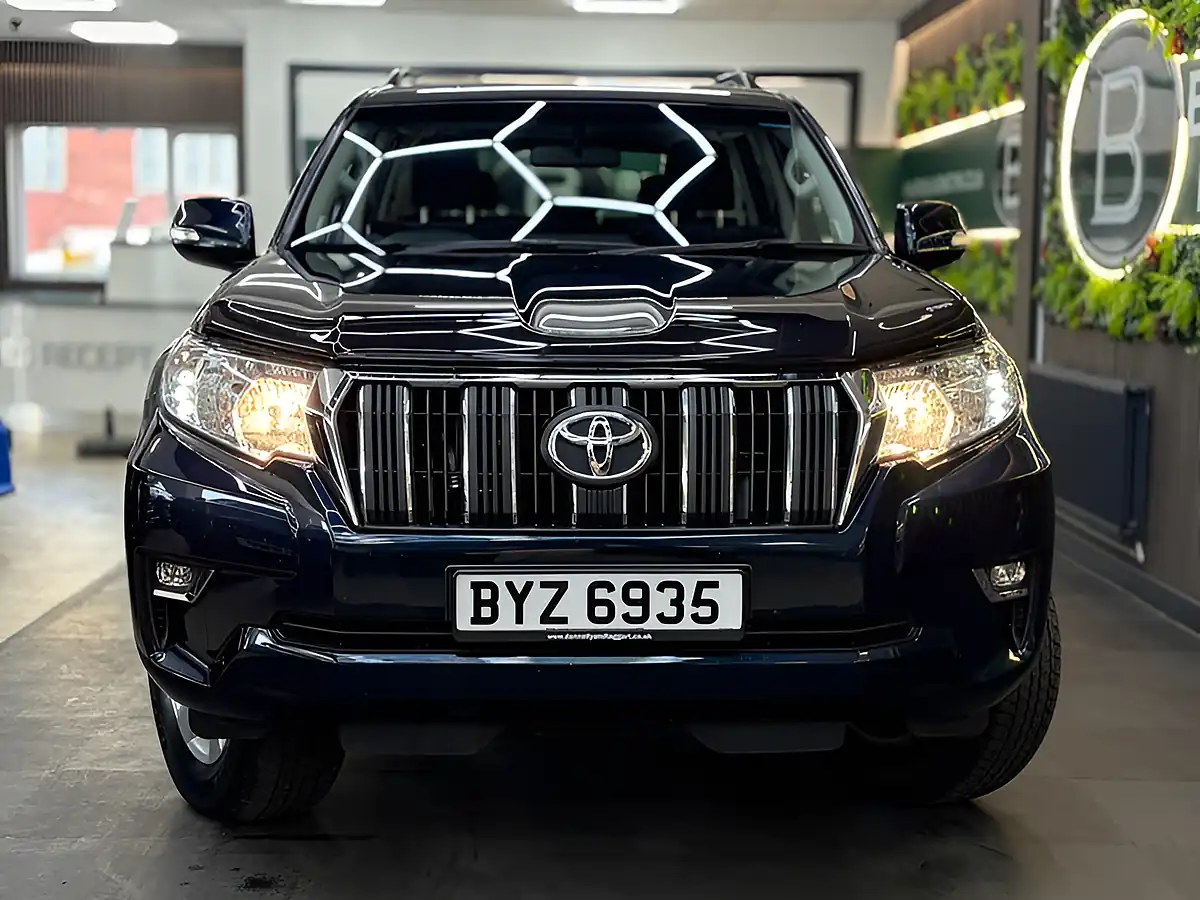 Used 2022 Toyota Land Cruiser Active Blue - Interior and Exterior details 3
