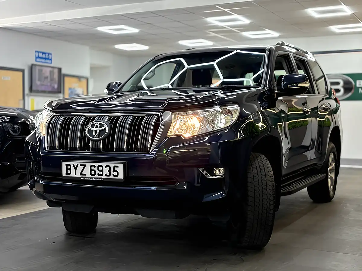 Used 2022 Toyota Land Cruiser Active Blue - Interior and Exterior details 4