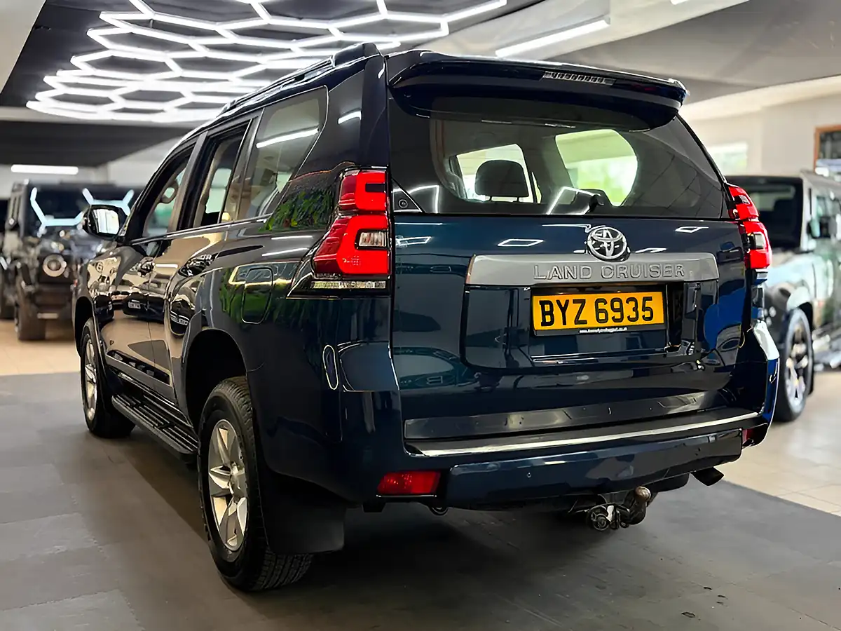 Used 2022 Toyota Land Cruiser Active Blue - Interior and Exterior details 16