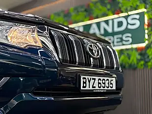 Used 2022 Toyota Land Cruiser Active Blue - Interior and Exterior details 5