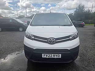 Used 2022 Toyota Proace Active Long Panel Van Lwb White - Interior and Exterior details 13