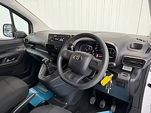 Used 2022 Toyota Proace City Active Short Panel Van Vivid White - Interior and Exterior details 10