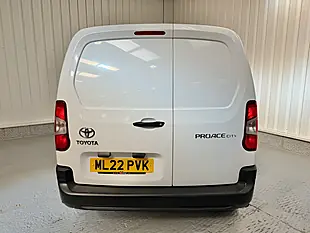 Used 2022 Toyota Proace City Active Short Panel Van Vivid White - Interior and Exterior details 7