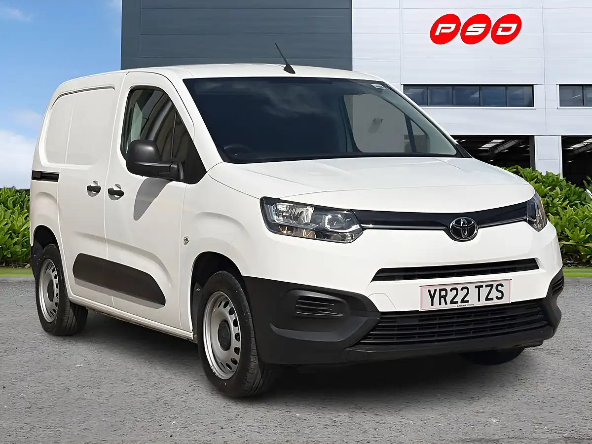 Used 2022 Toyota Proace City Active Short Panel Vivid White - Front View